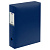 Короб архивный на кнопке OfficeSpace разборный, 70мм, пластик, 900мкм, синий