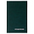   Ежедневник недатированный, А6, 160л., бумвинил, BG, зеленый