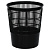 Корзина для бумаг Стамм, 18л, сетчатая, черная